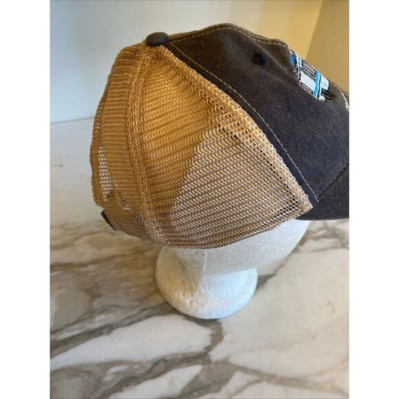 Dun Workin' Motorhomie Retirement Hat Cap Trucker Mesh Back Blue - Picture 3 of 8